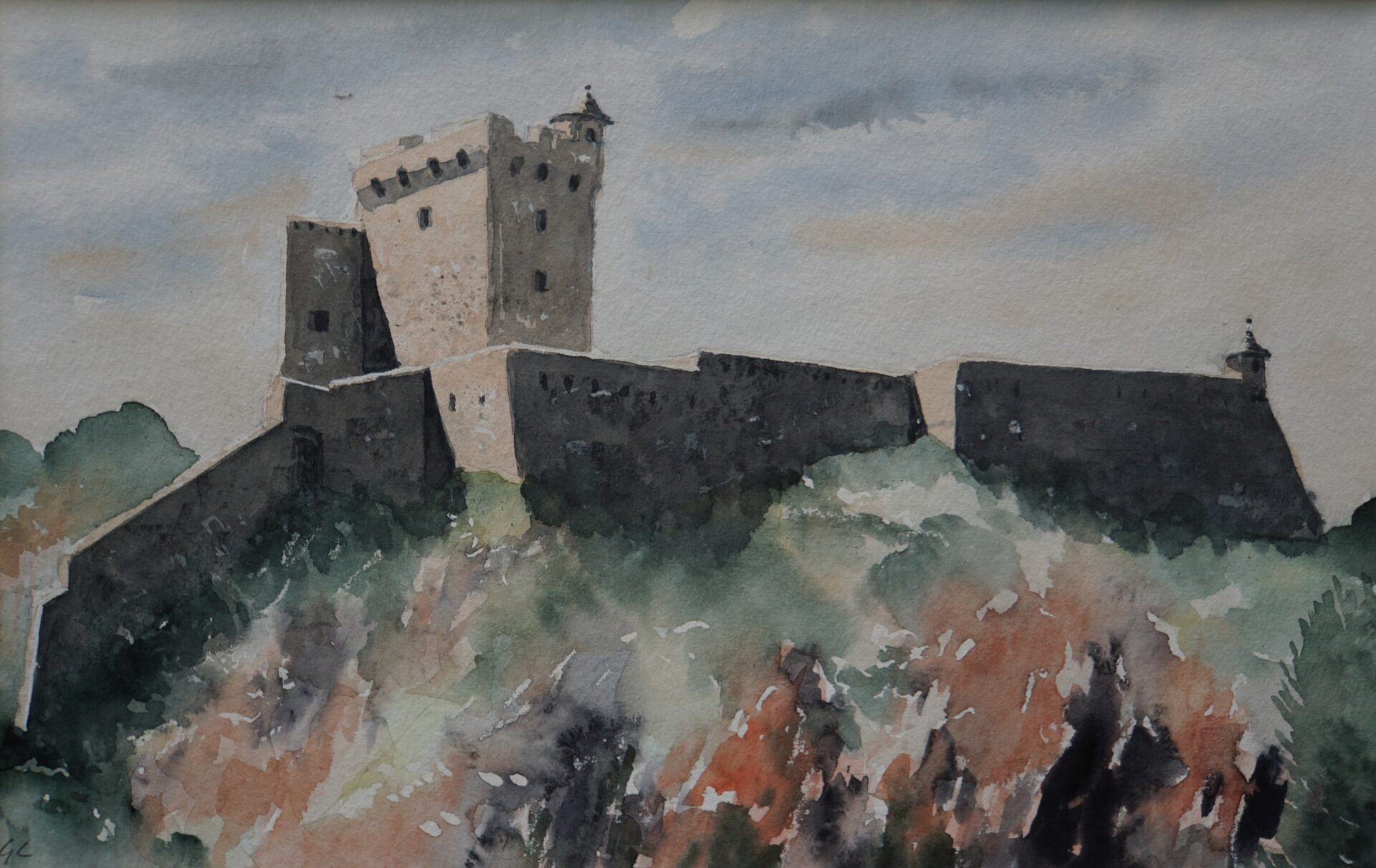 aquarelle 50x40